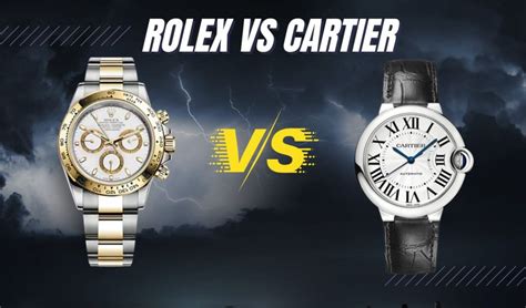 cartier o rolex